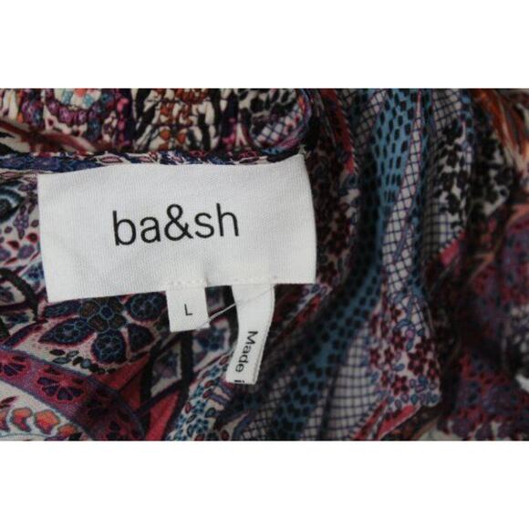 BA&SH Sz 3 L Large 8 Baraka Rose Paisley Maxi Dress - Picture 3 of 12